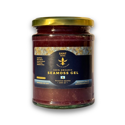 100% Organic Purple Sea Moss Gel (300ml)