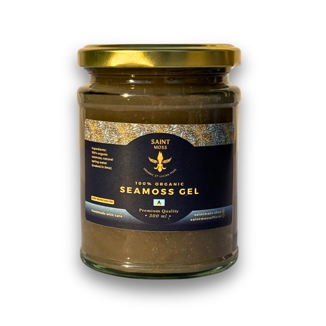 100% Organic Green Sea Moss With Chlorophyll (300ml)